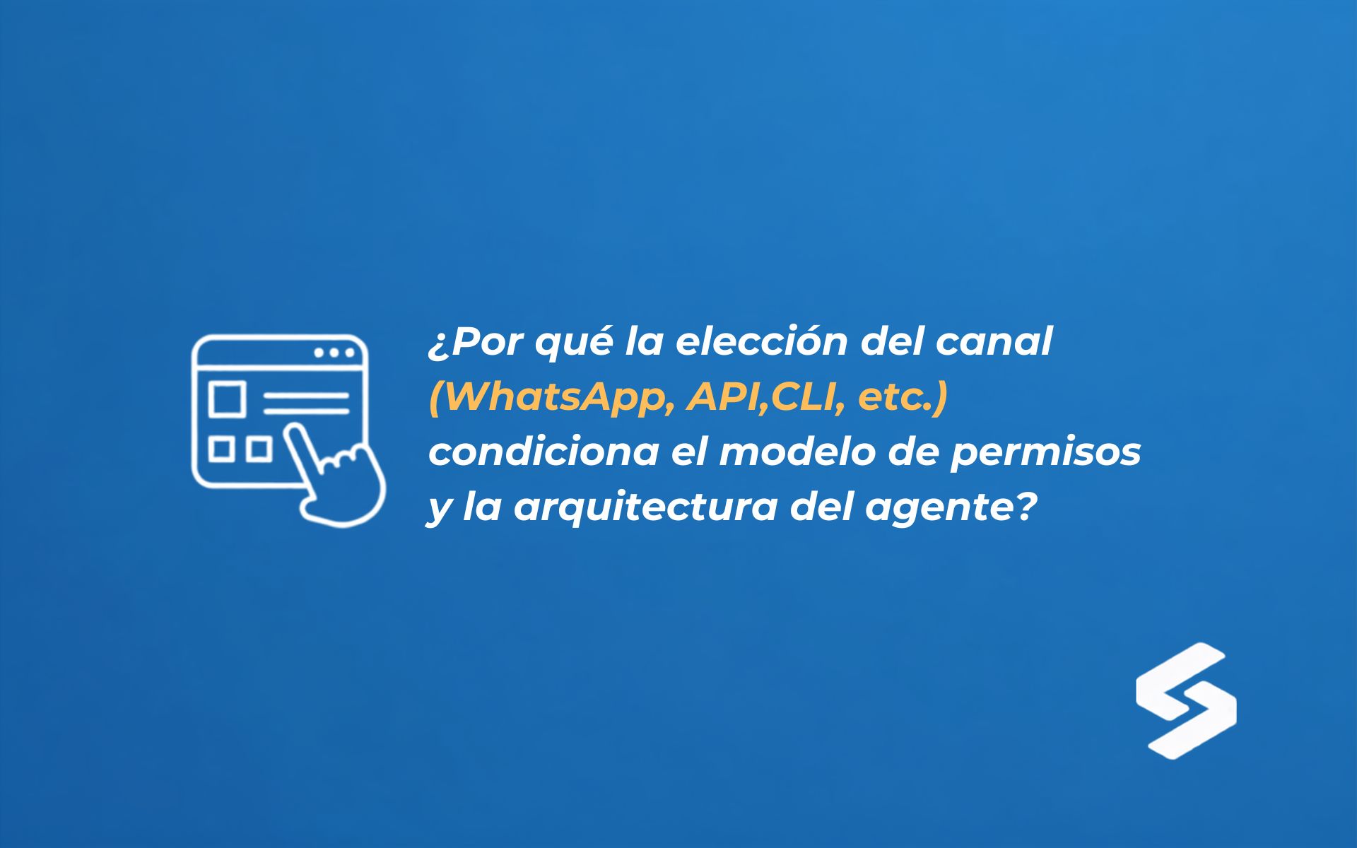 Interfaces para agentes de IA: del chat a un segundo plano
